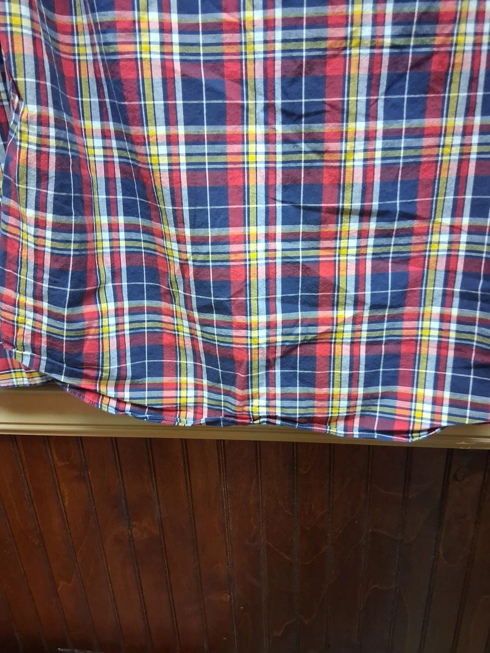 J.Crew Classic Flex Washed Button-Down Sport Shirt Multi Color Plaid Pattern L